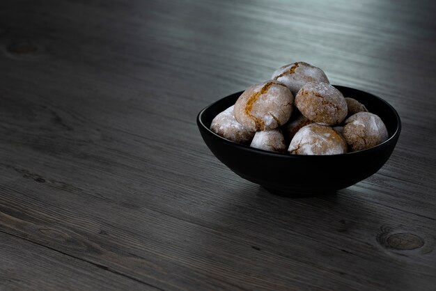 Amaretti biscuit and cookies food