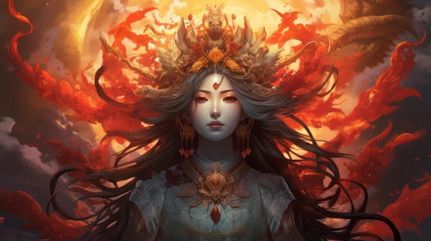 Amaterasu The chinese goddess of the sun