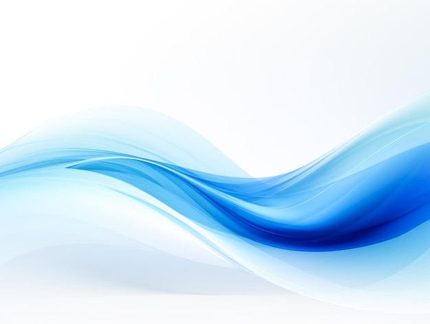 Amazing abstract blue wave background