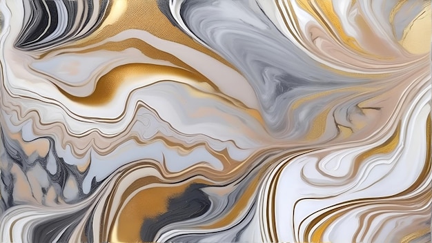 An Amazing acrylic painting on canvas with a beautiful marble texture and unique abstract design