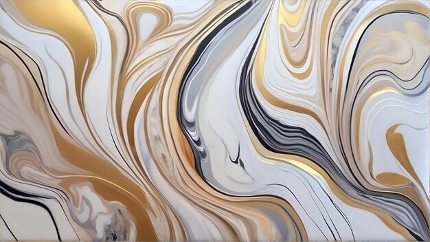 An Amazing acrylic painting on canvas with a beautiful marble texture and unique abstract design