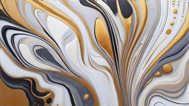 An Amazing acrylic painting on canvas with a beautiful marble texture and unique abstract design