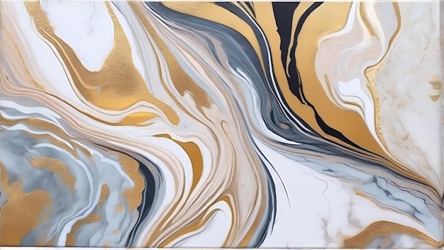 An Amazing acrylic painting on canvas with a beautiful marble texture and unique abstract design