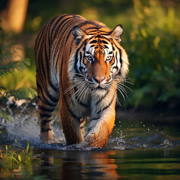 Amazing Bengal Tiger in Nature