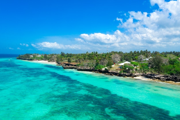 Amazing bird eyes view in Zanzibar