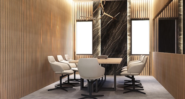 Amazing and Cozy Meeting Room Interior Design