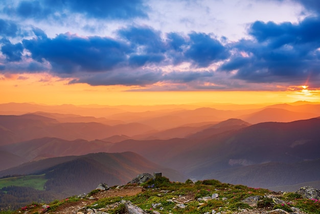 Amazing mountain landscape