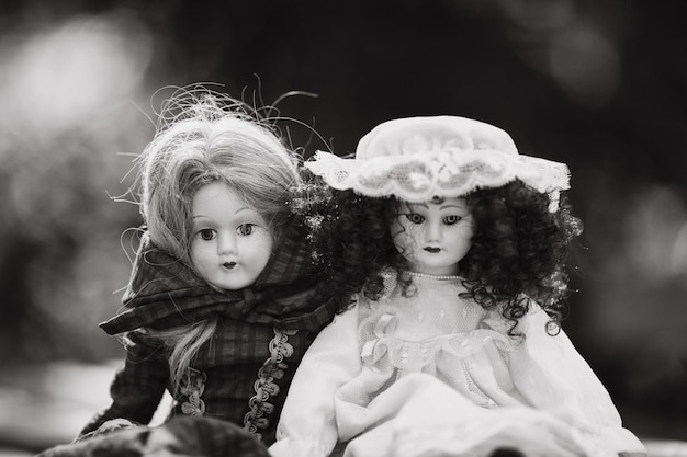 Amazing realistic vintage porcelain dolls toys