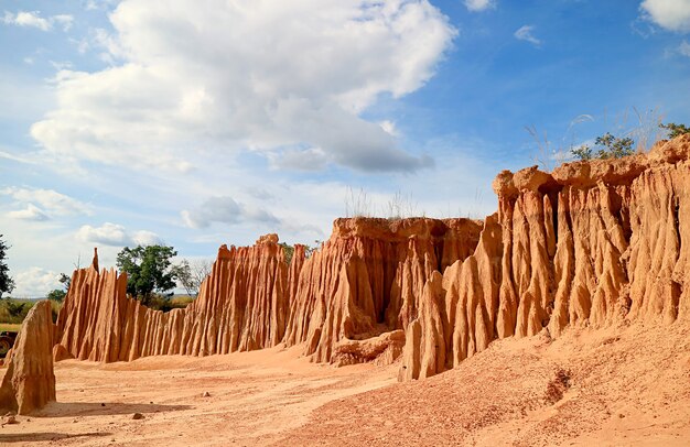 Amazing Thailands Canyon Called Lalu in Ta Phraya National Park, Sa Kaeo Province, Eastern Thailand