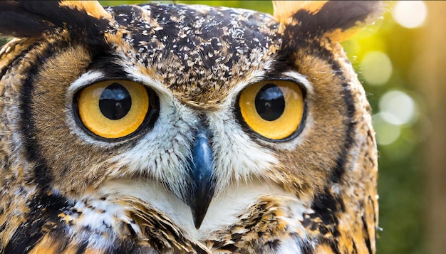 Amazing Wild Owl with Close Up Shots