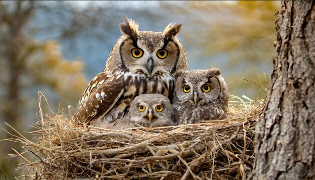 Amazing Wild Owl with Close Up Shots