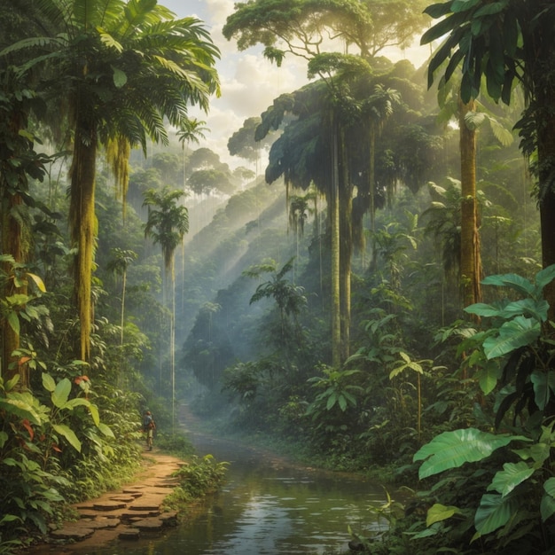 Amazonian rainforest Amazonian forest Amazonia Amazon jungle Amazon basin Amazon woods