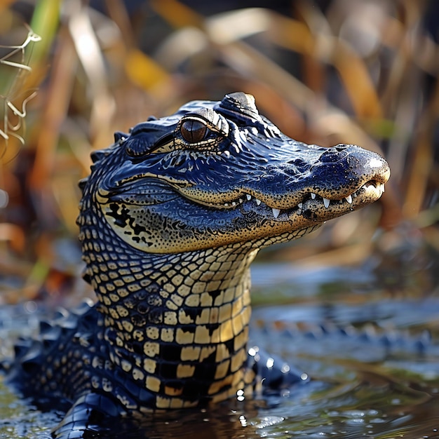 American Alligator Crocodile mississippiensis