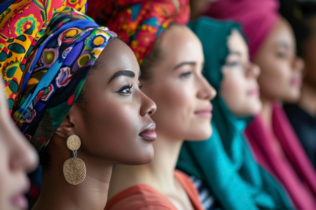 American cultural diversity a vibrant image featuring people from diverse backgrounds