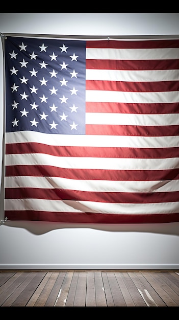 American flag background