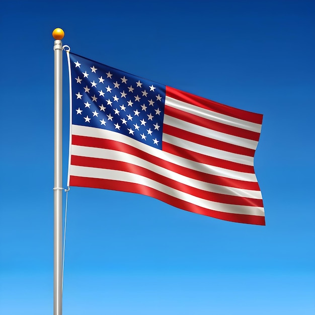 American flag background