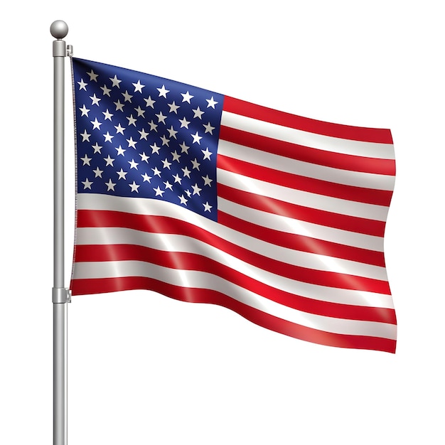 American flag background