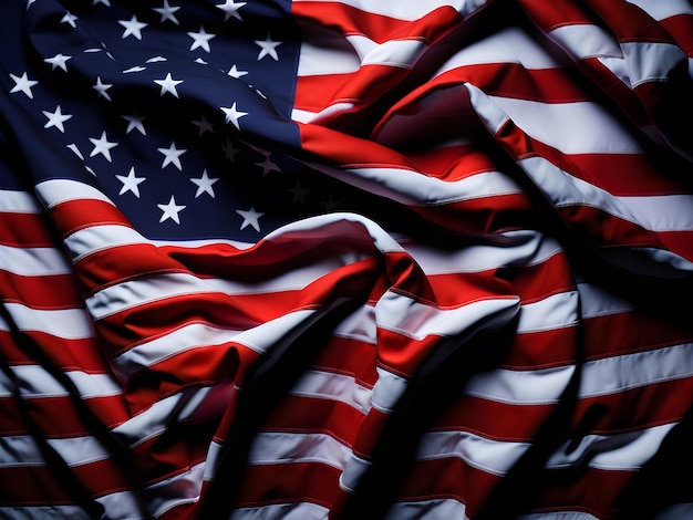 American flag background