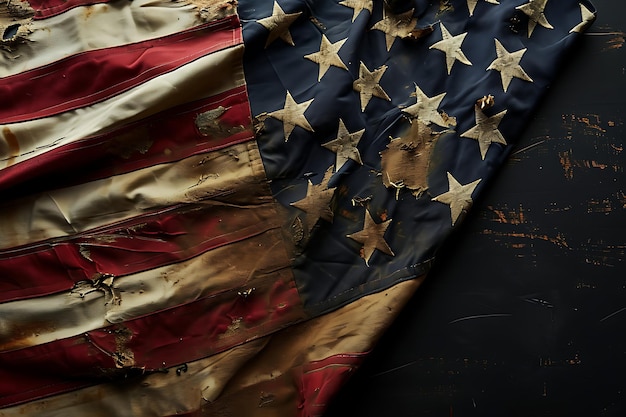 american flag on black background black history month