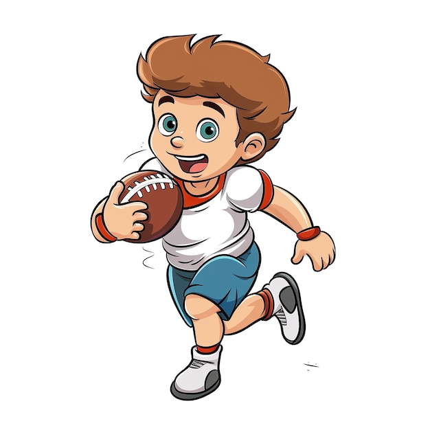 Photo american football player clip art