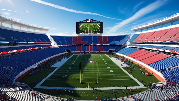 Photo american football stadium