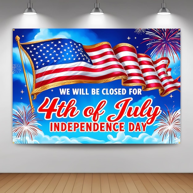 American Independence Day 4th July