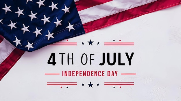 American independence day celebration social media post design