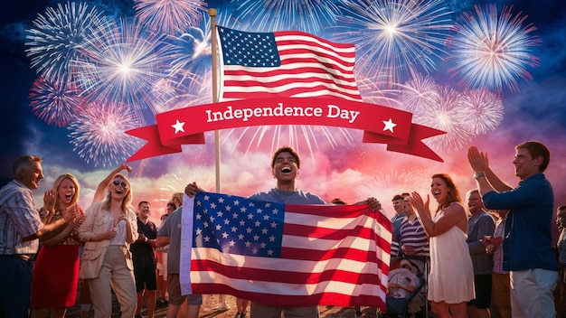 Photo american independence day