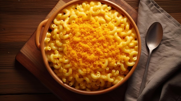 American mac and cheese macaroni pasta