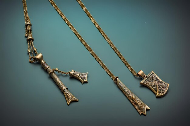 Photo amulet necklace