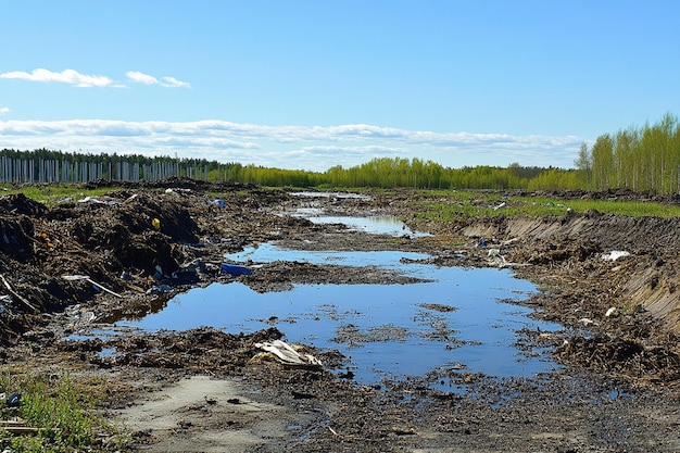 Analyzing landfill leachate impacts on groundwater generative ai