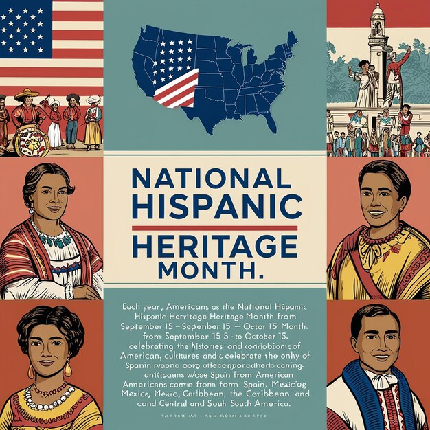 Analyzing the symbols of National Hispanic Heritage Month