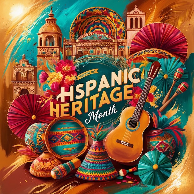 Photo analyzing the symbols of national hispanic heritage month