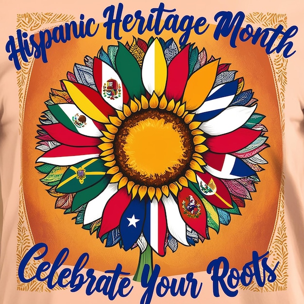 Photo analyzing the symbols of national hispanic heritage month