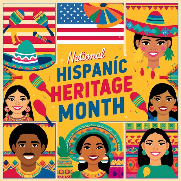 Photo analyzing the symbols of national hispanic heritage month