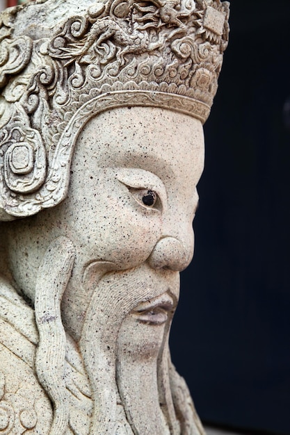 Ancient asian statue