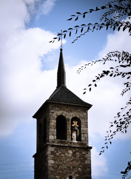 An ancient bell tower