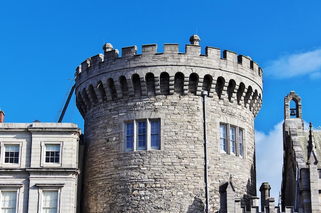 The ancient castle, Dublin, Ireland