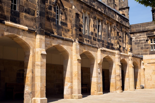 Ancient castle in Lancaster England July 2022