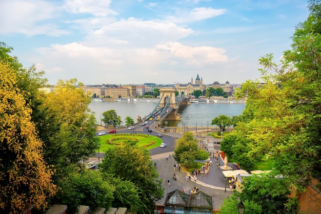 Ancient chain bridge