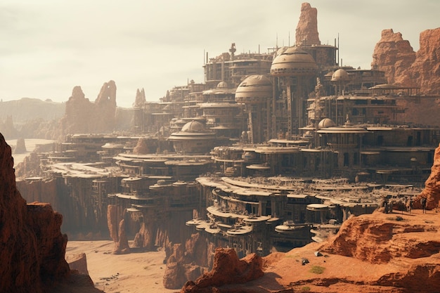 Ancient Cities on Forgotten Planets