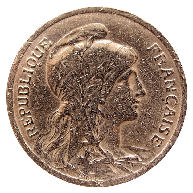 Ancient French coin