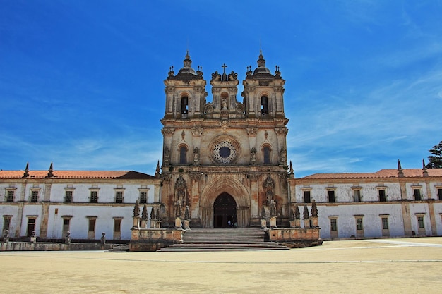 The ancient monastery Santa Maria of Alcobaca in Portugal