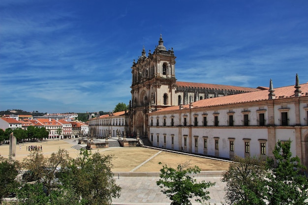 The ancient monastery Santa Maria of Alcobaca in Portugal