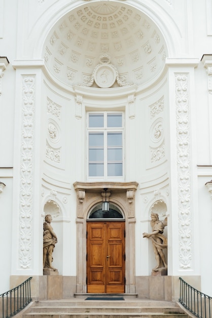 Ancient palace and park ensemble of Lazienki in Warsaw Poland