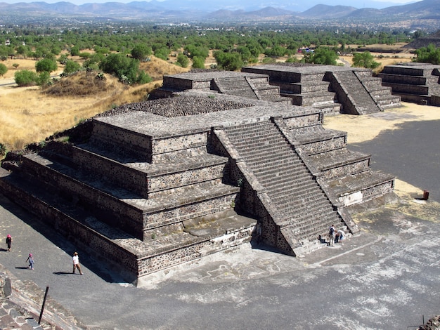 Ancient ruins of Aztecs, Teotihuacan, Mexico