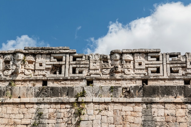 Ancient ruins at Chichen Itza