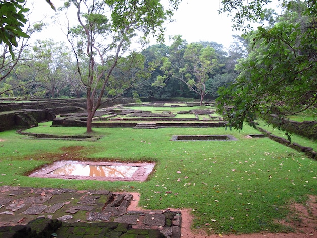 Ancient ruins, Sigiriya, Sri Lanka