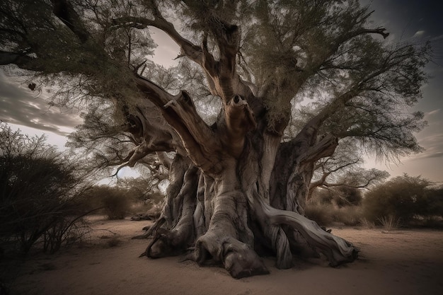 Ancient Wattieza Tree