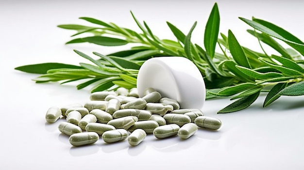 andrographis paniculata green powder capsules